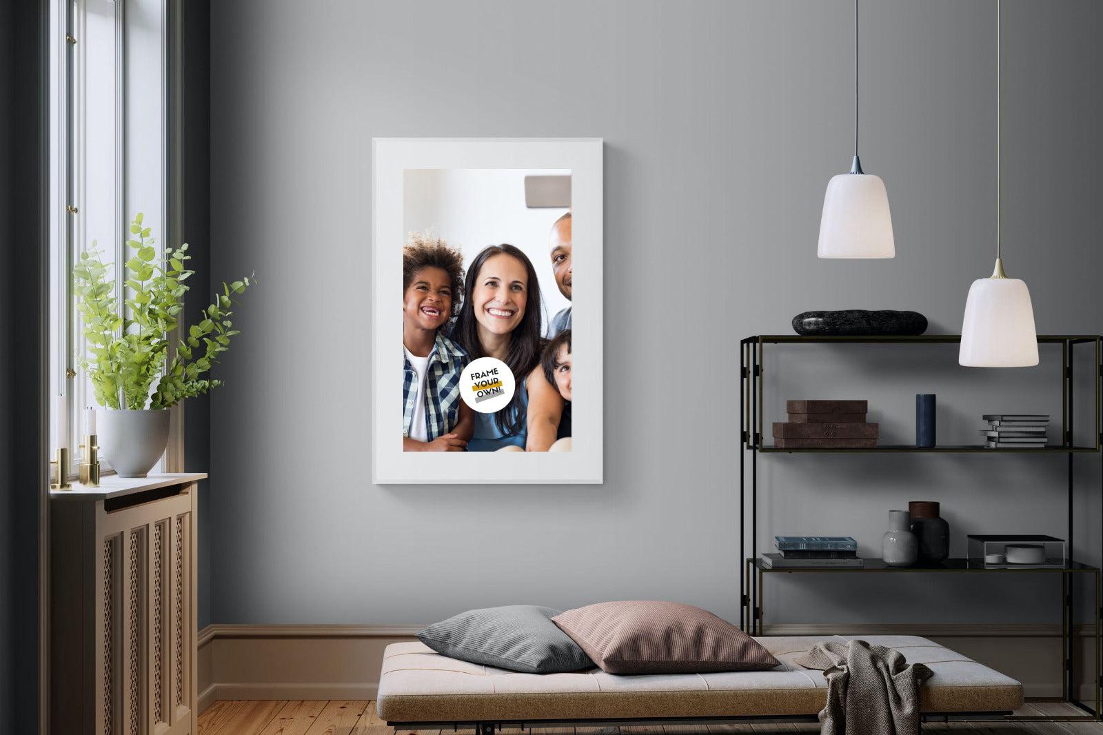 Frame Your Own-Wall_Art-100 x 150cm-Framed Print-White-Pixalot
