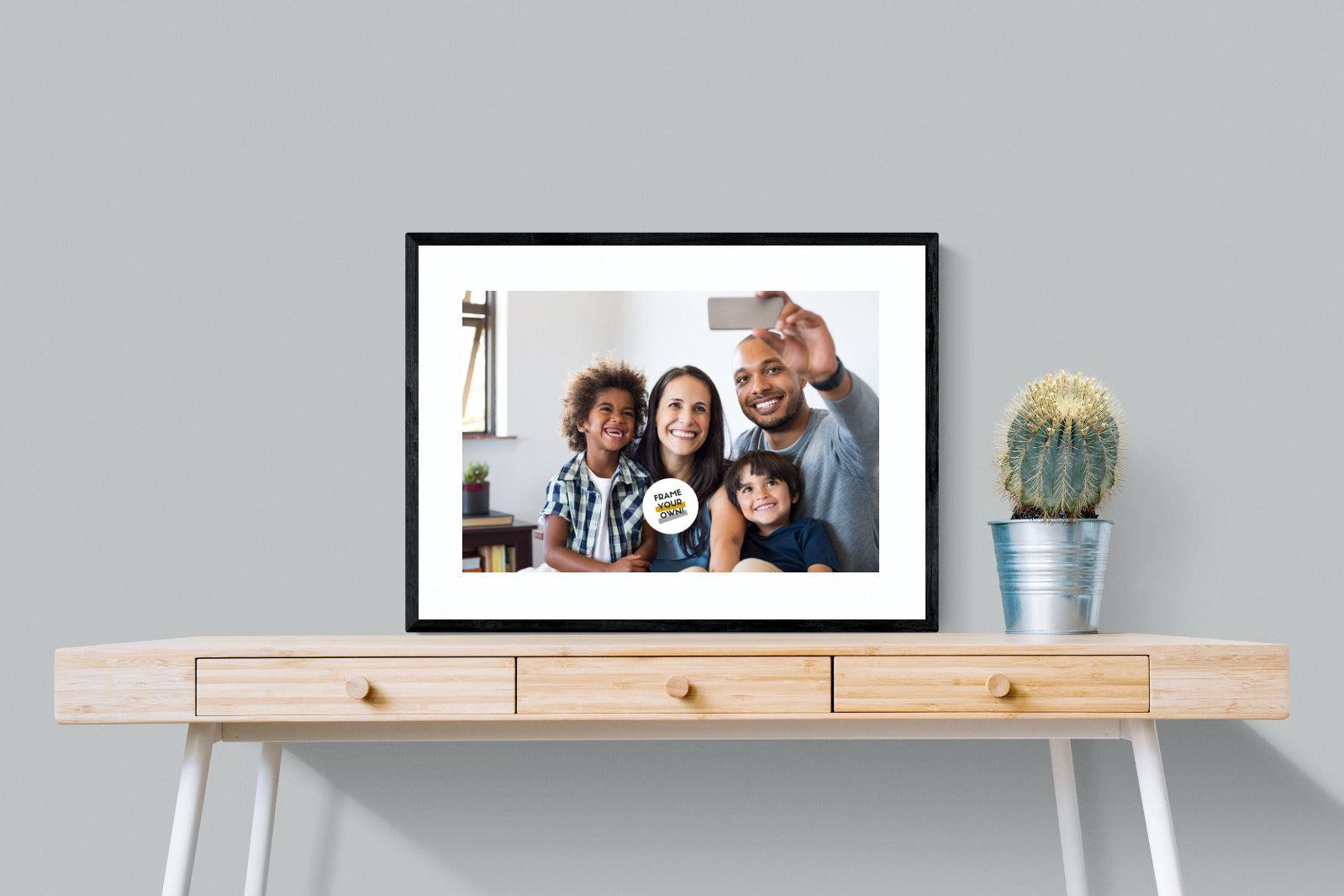 Frame Your Own-Wall_Art-80 x 60cm-Framed Print-Black-Pixalot