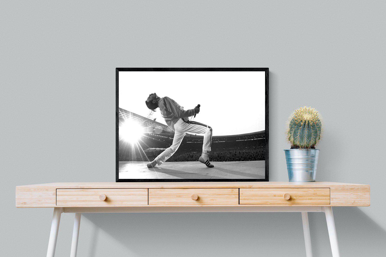 Freddy-Wall_Art-80 x 60cm-Mounted Canvas-Black-Pixalot