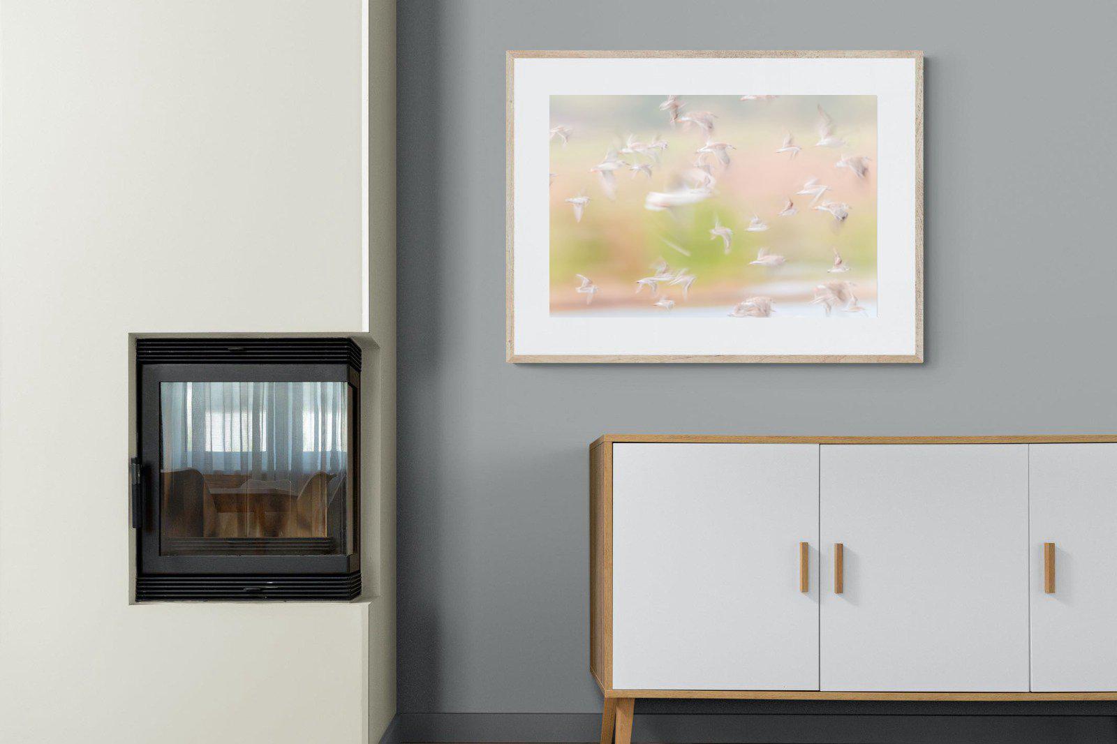 Frenzy-Wall_Art-100 x 75cm-Framed Print-Wood-Pixalot