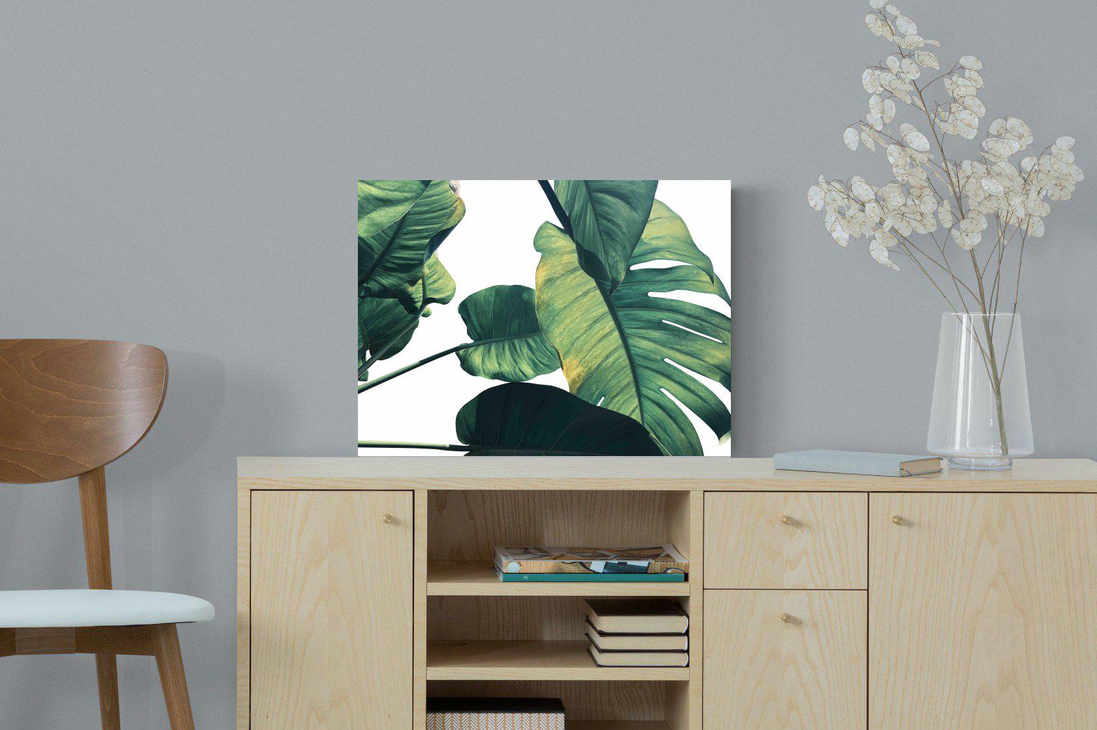 Frond & Light-Wall_Art-60 x 45cm-Mounted Canvas-No Frame-Pixalot