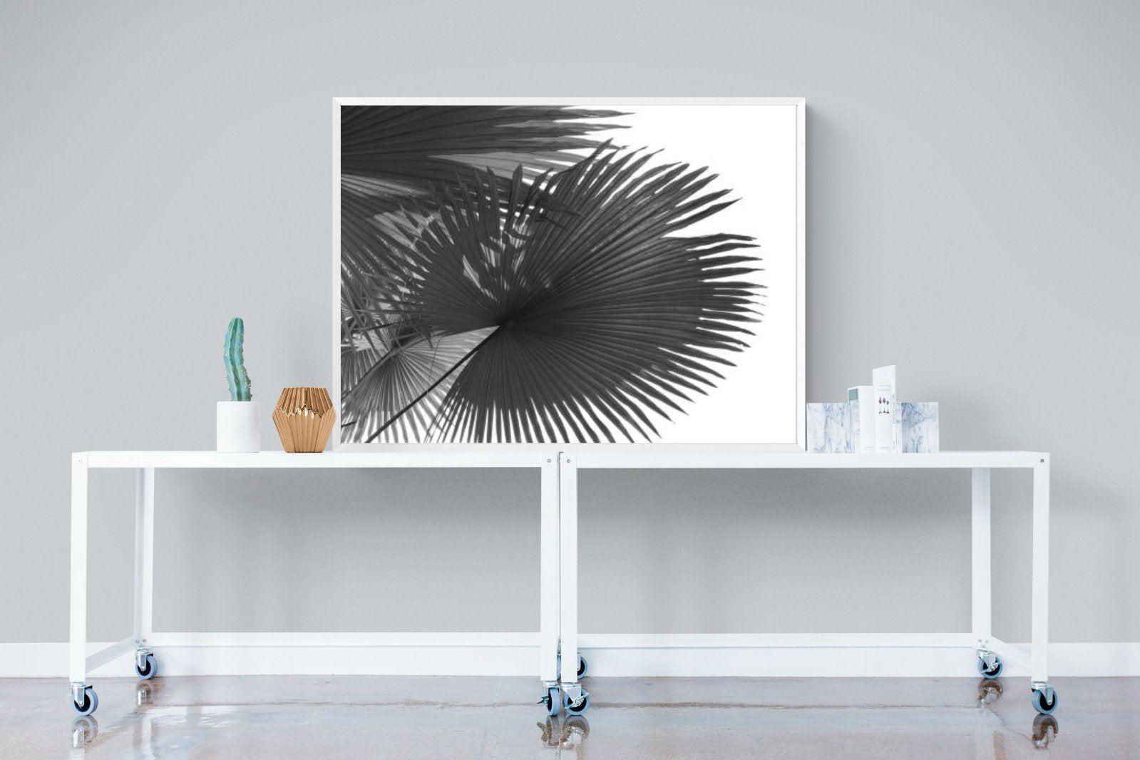 Frond-Wall_Art-120 x 90cm-Mounted Canvas-White-Pixalot