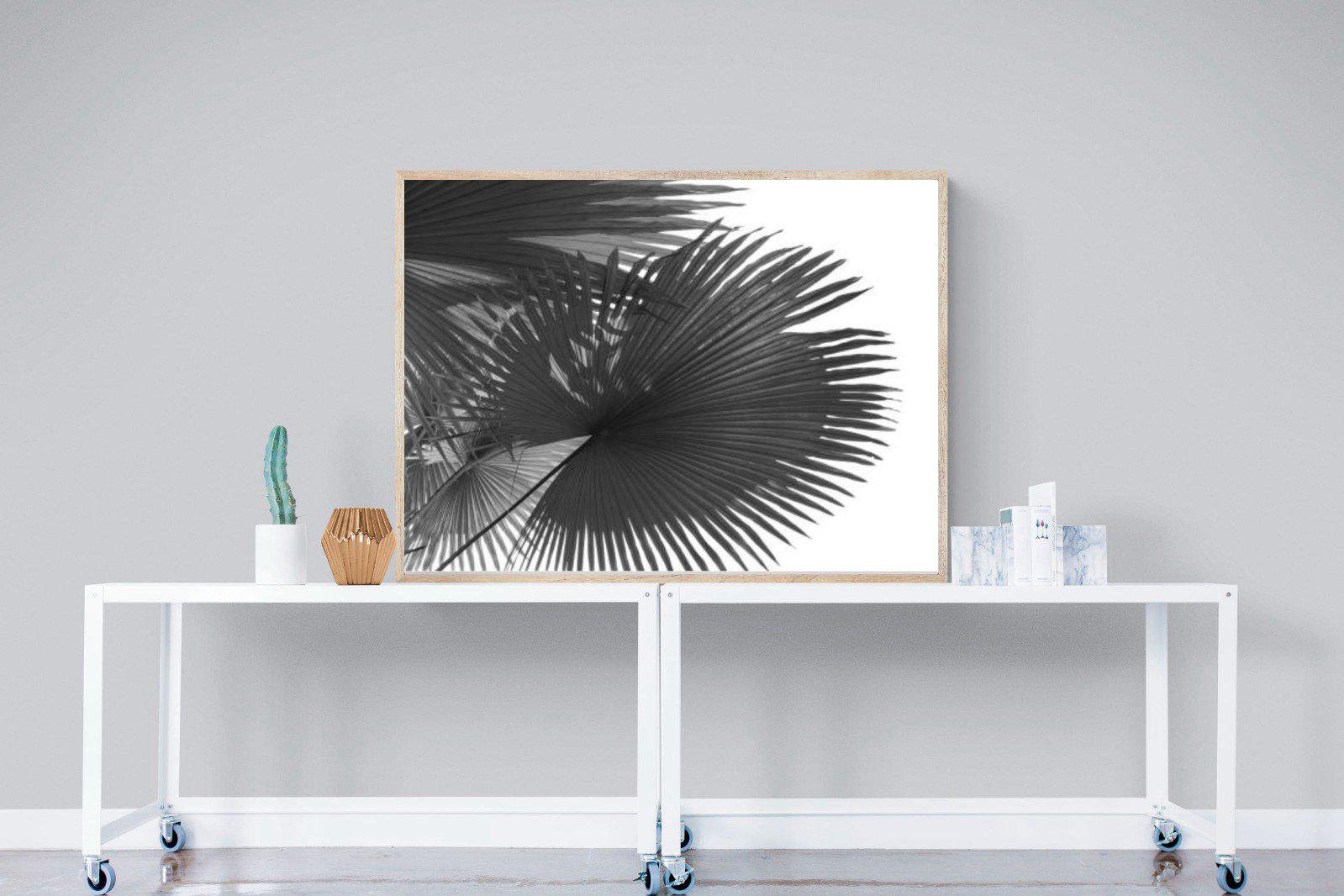 Frond-Wall_Art-120 x 90cm-Mounted Canvas-Wood-Pixalot