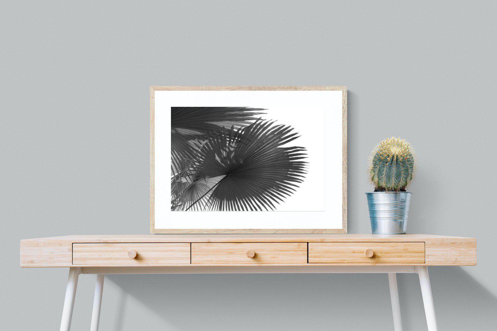 Frond-Wall_Art-80 x 60cm-Framed Print-Wood-Pixalot