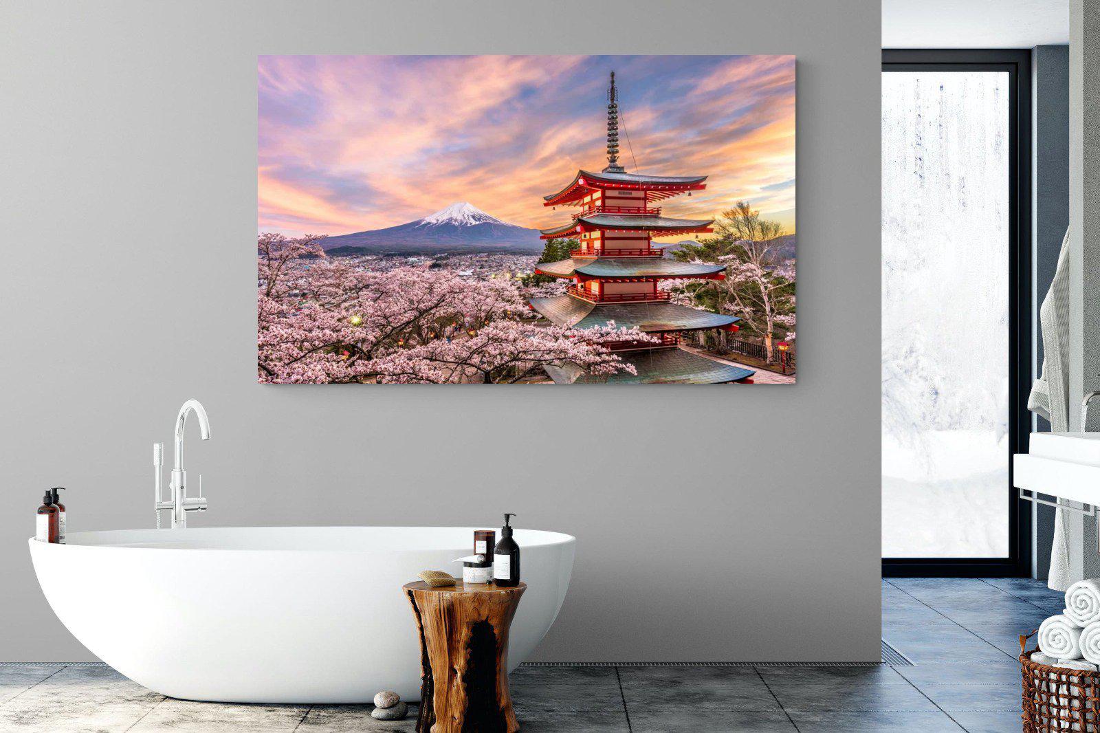 Fuji-Wall_Art-180 x 110cm-Mounted Canvas-No Frame-Pixalot