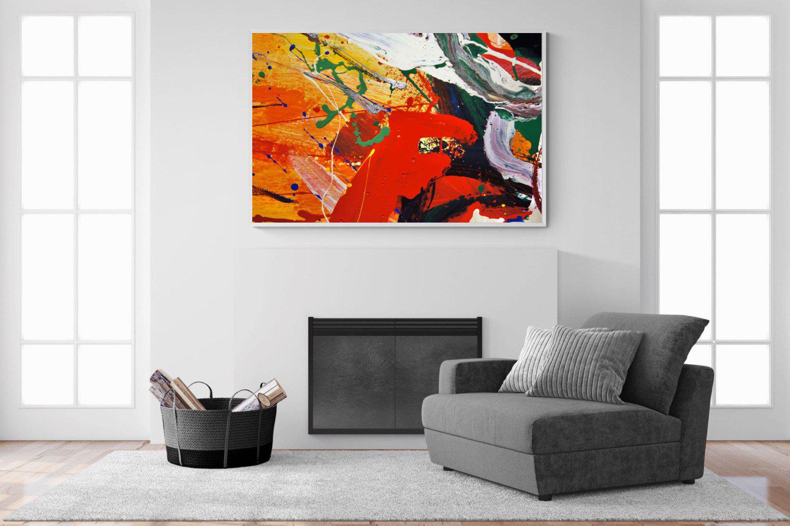 Fun in the Sun-Wall_Art-150 x 100cm-Mounted Canvas-White-Pixalot