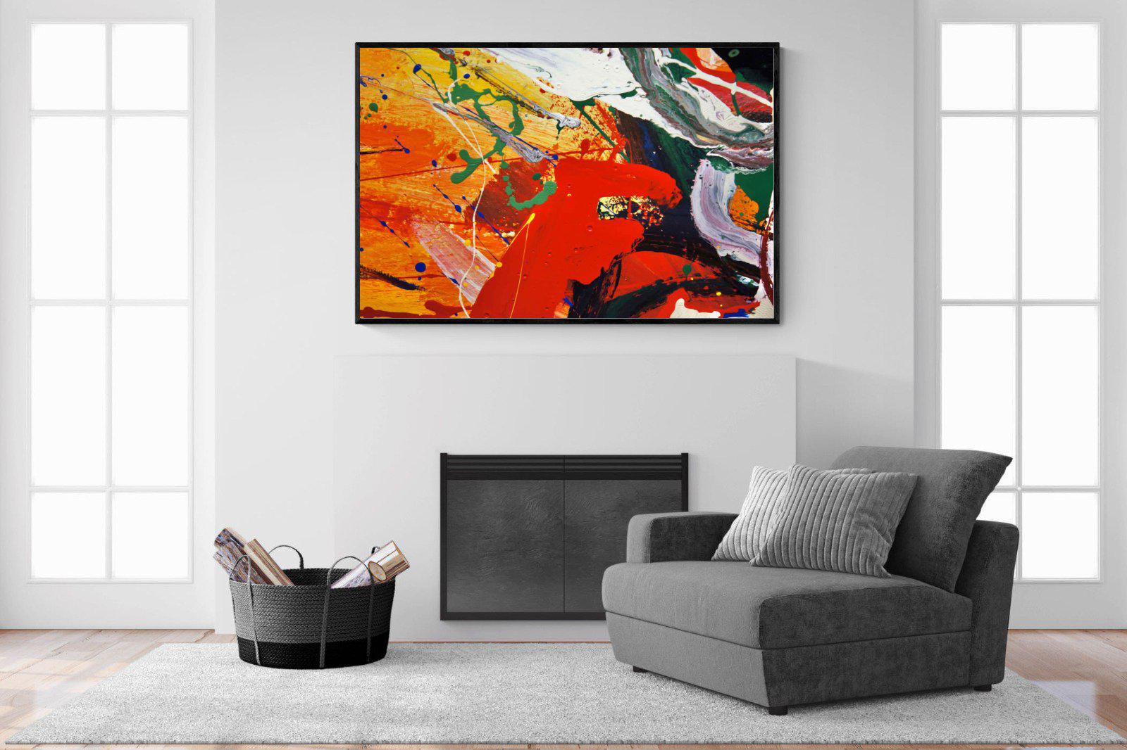 Fun in the Sun-Wall_Art-150 x 100cm-Mounted Canvas-Black-Pixalot