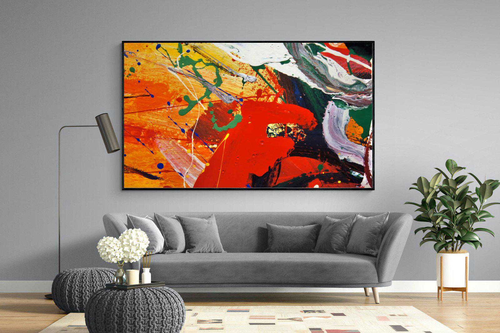 Fun in the Sun-Wall_Art-220 x 130cm-Mounted Canvas-Black-Pixalot