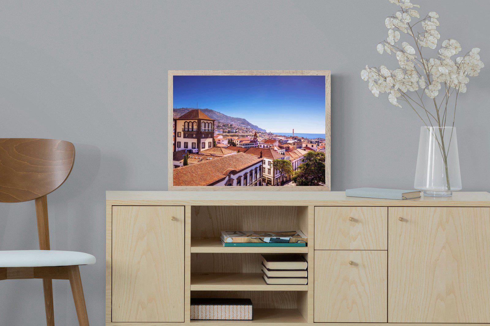 Funchal-Wall_Art-60 x 45cm-Mounted Canvas-Wood-Pixalot