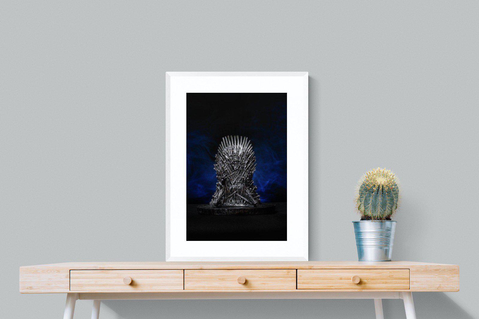 Game of Thrones-Wall_Art-60 x 80cm-Framed Print-White-Pixalot