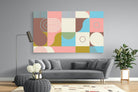 Geometric-Wall_Art-220 x 130cm-Mounted Canvas-No Frame-Pixalot