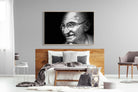 Ghandi-Wall_Art-150 x 100cm-Mounted Canvas-Wood-Pixalot