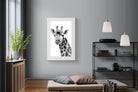 Giraffe Spa-Wall_Art-100 x 150cm-Framed Print-Wood-Pixalot