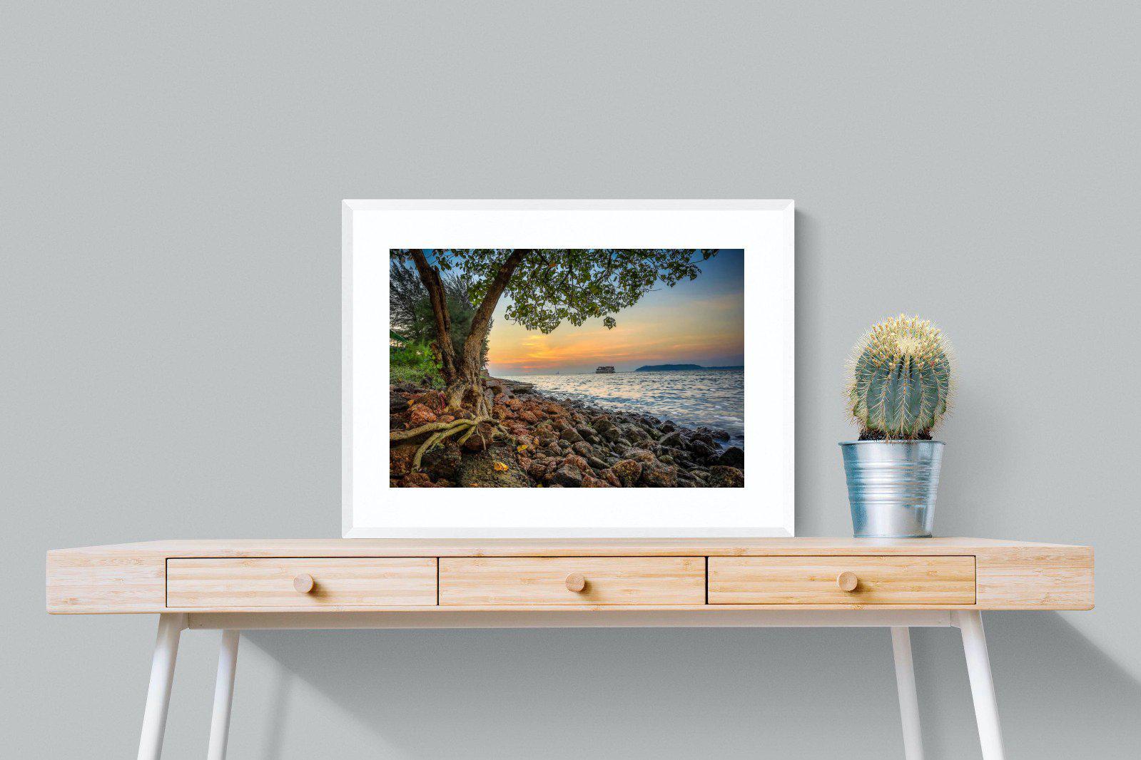 Goa-Wall_Art-80 x 60cm-Framed Print-White-Pixalot