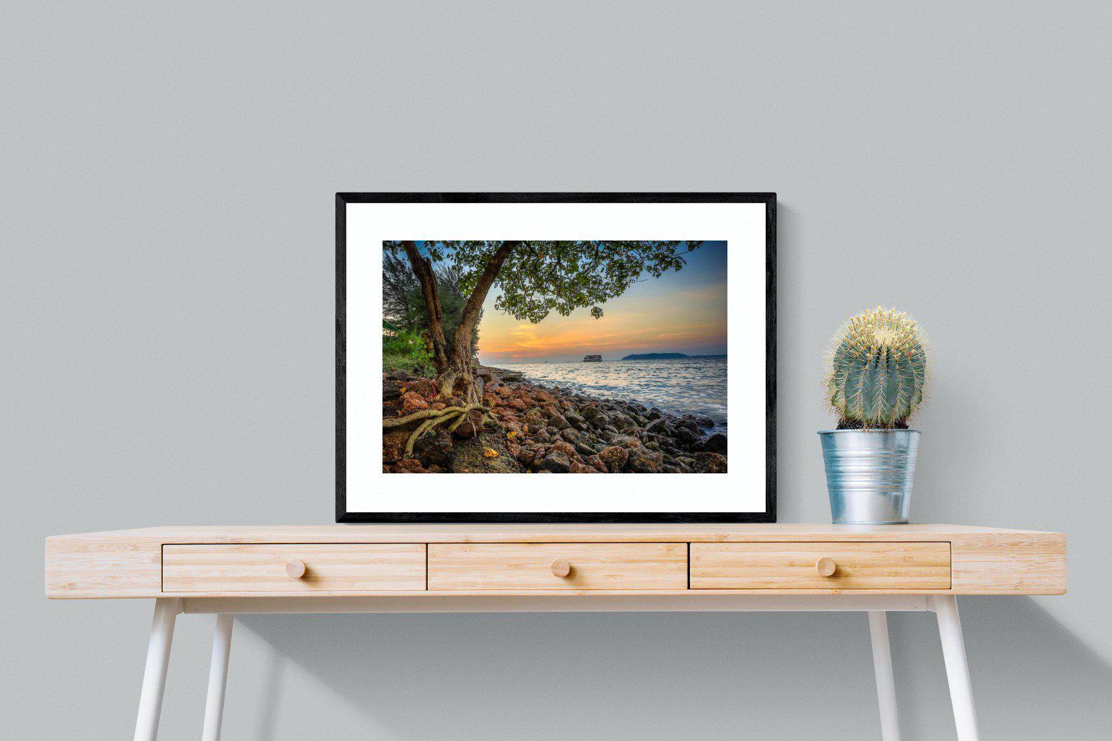 Goa-Wall_Art-80 x 60cm-Framed Print-Black-Pixalot