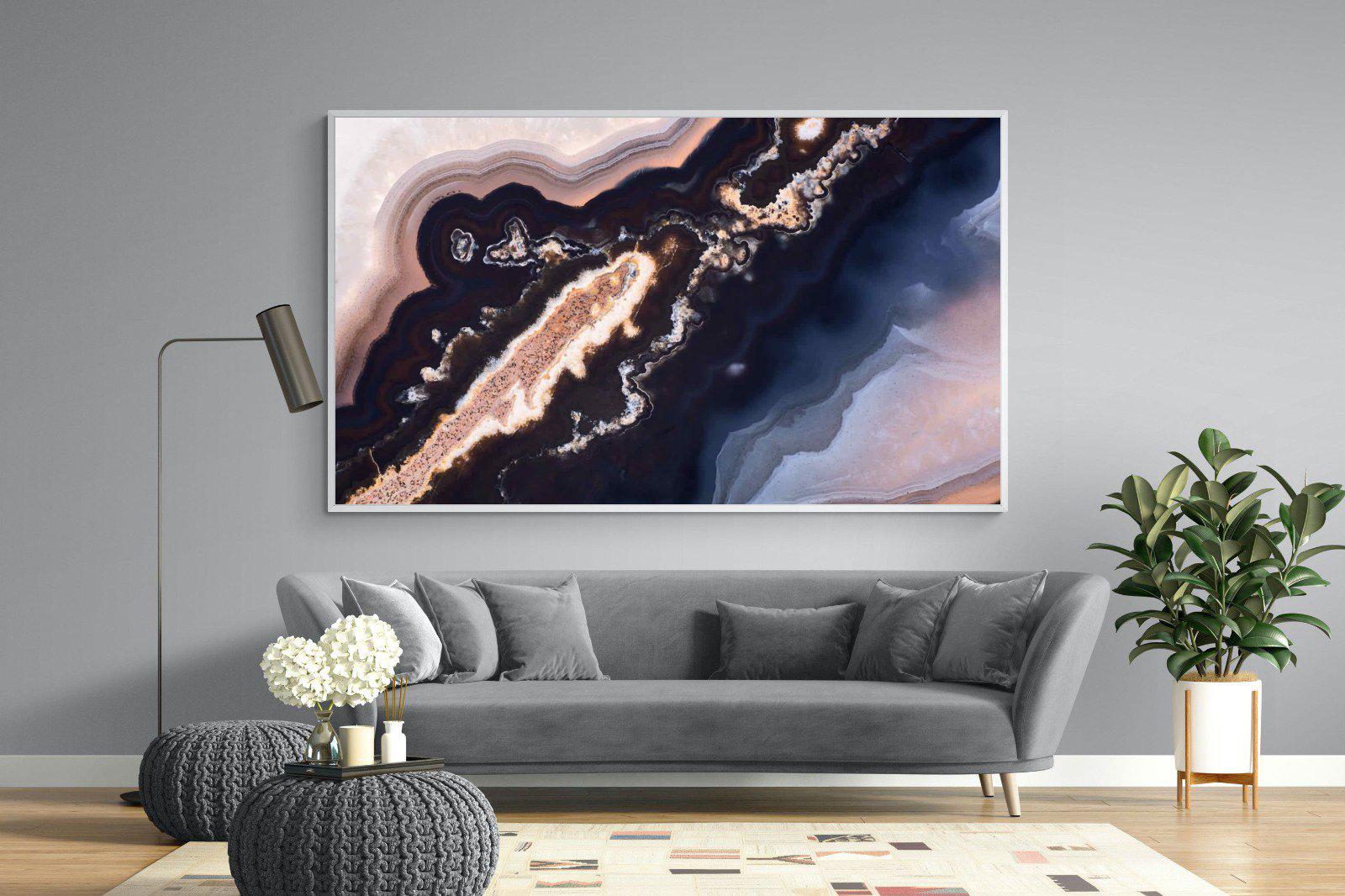 Gold Vein-Wall_Art-220 x 130cm-Mounted Canvas-White-Pixalot