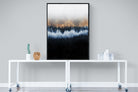 Golden Horizon-Wall_Art-90 x 120cm-Mounted Canvas-Black-Pixalot