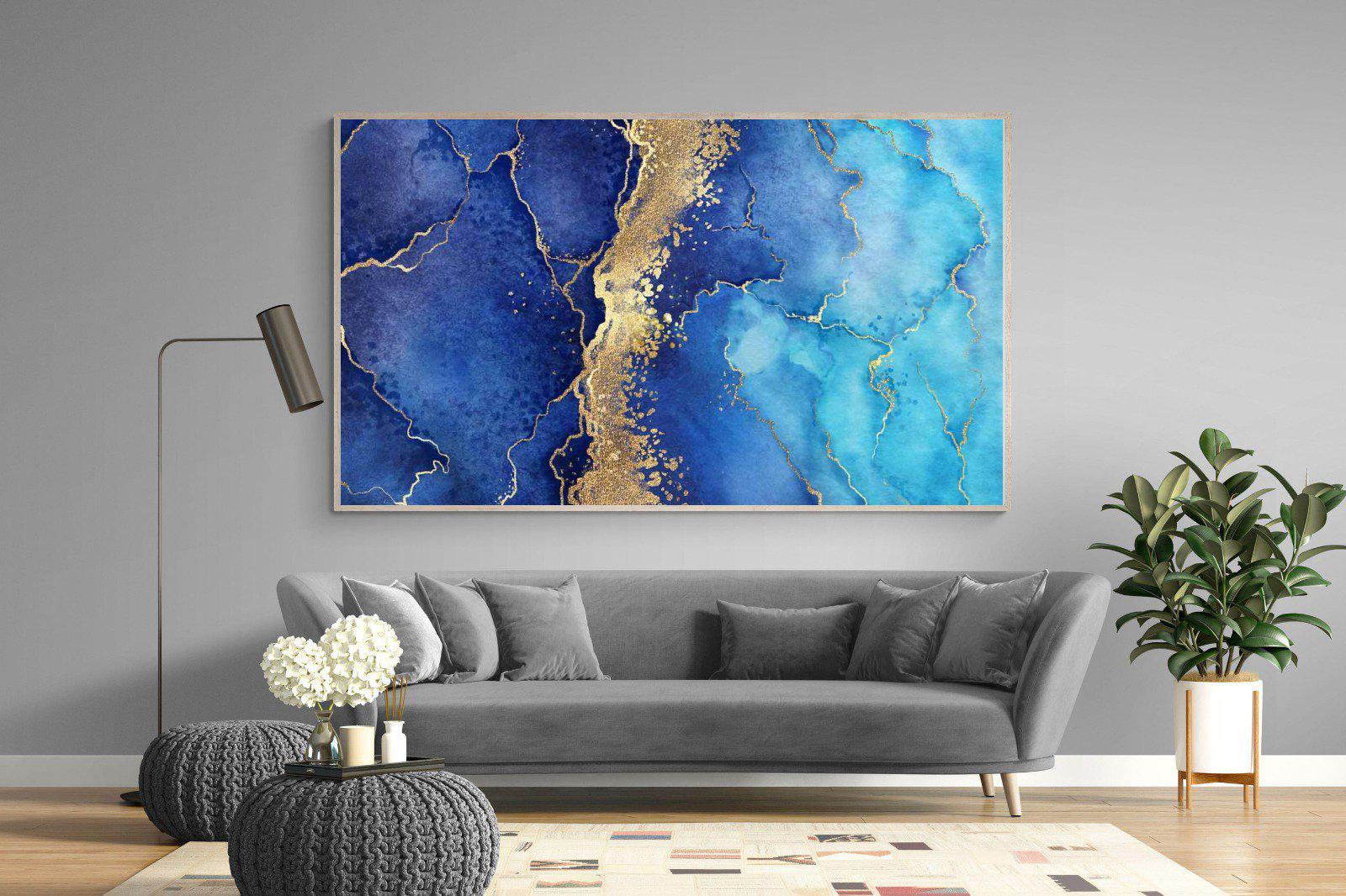 Golden Veins-Wall_Art-220 x 130cm-Mounted Canvas-Wood-Pixalot