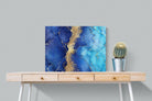 Golden Veins-Wall_Art-80 x 60cm-Mounted Canvas-No Frame-Pixalot