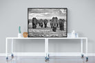 Great Tuskers-Wall_Art-120 x 90cm-Mounted Canvas-Black-Pixalot