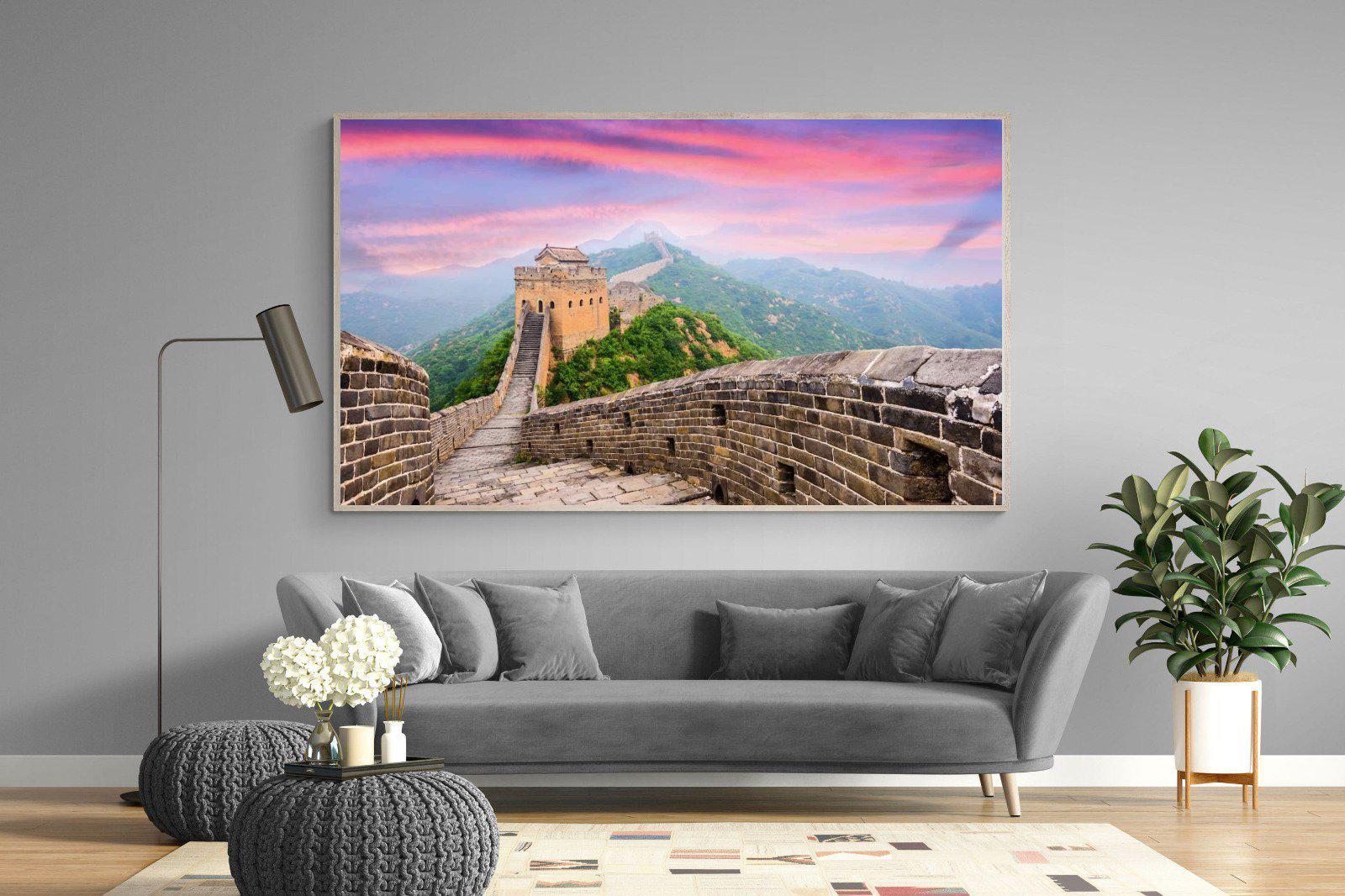 Great Wall-Wall_Art-220 x 130cm-Mounted Canvas-Wood-Pixalot