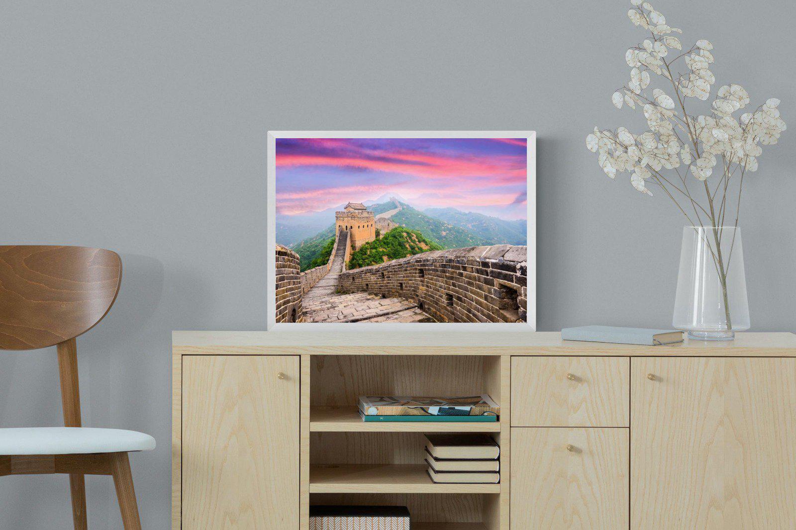 Great Wall-Wall_Art-60 x 45cm-Mounted Canvas-White-Pixalot