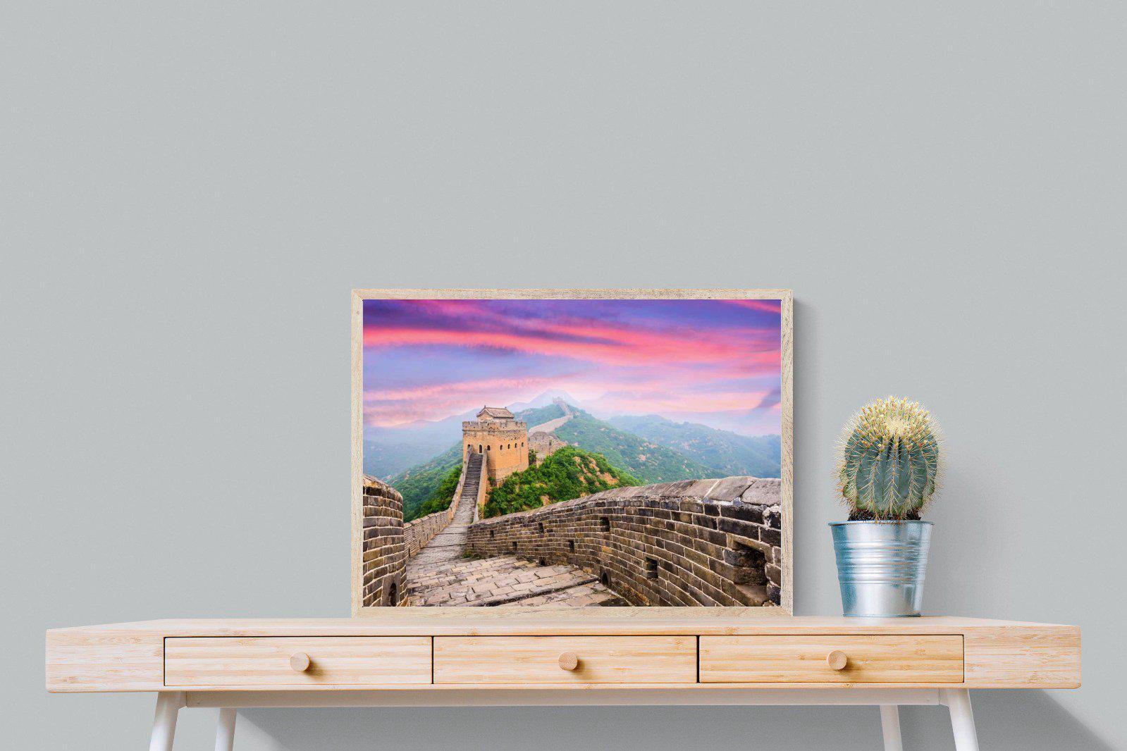 Great Wall-Wall_Art-80 x 60cm-Mounted Canvas-Wood-Pixalot