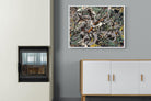 Green Silver-Wall_Art-100 x 75cm-Mounted Canvas-White-Pixalot