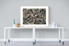 Green Silver-Wall_Art-120 x 90cm-Framed Print-Wood-Pixalot