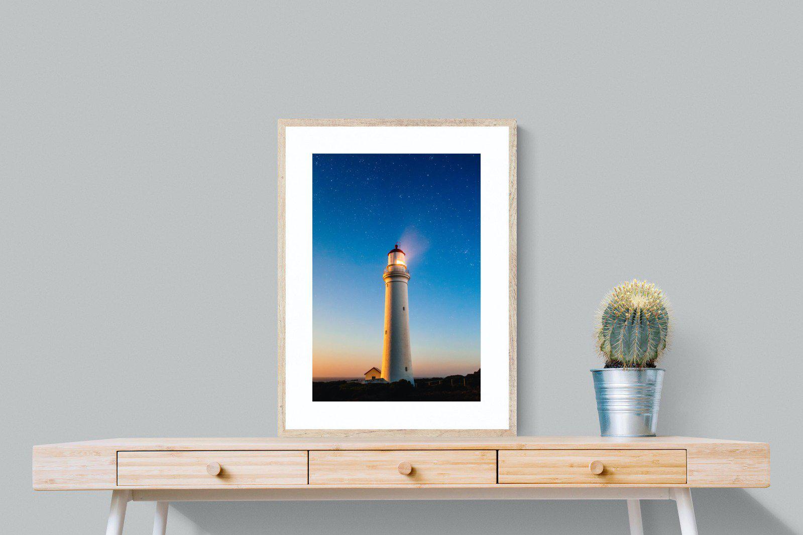 Guiding Light-Wall_Art-60 x 80cm-Framed Print-Wood-Pixalot