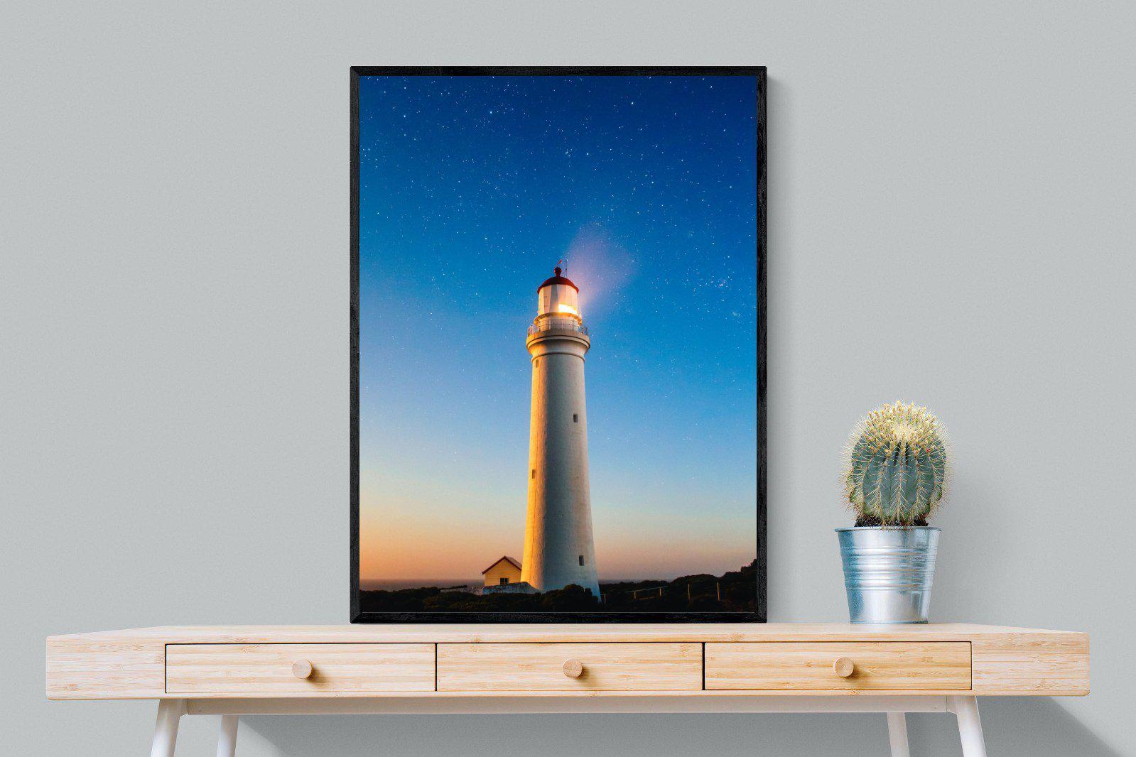 Guiding Light-Wall_Art-75 x 100cm-Mounted Canvas-Black-Pixalot