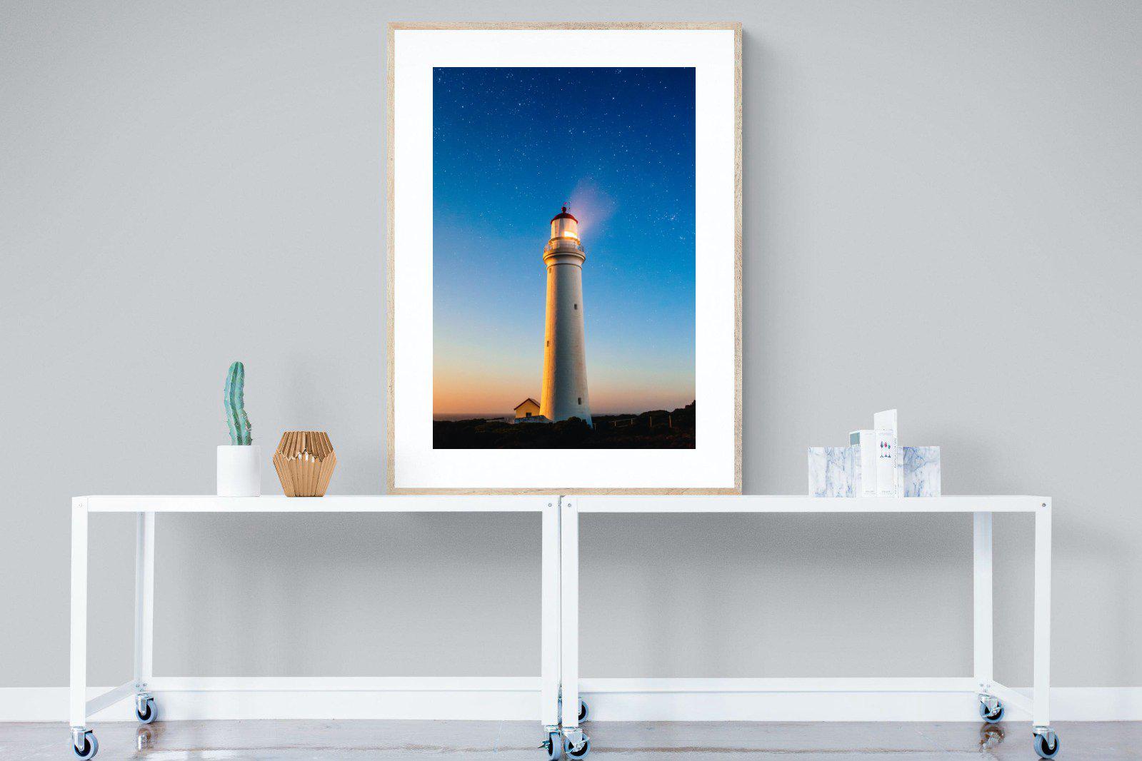 Guiding Light-Wall_Art-90 x 120cm-Framed Print-Wood-Pixalot