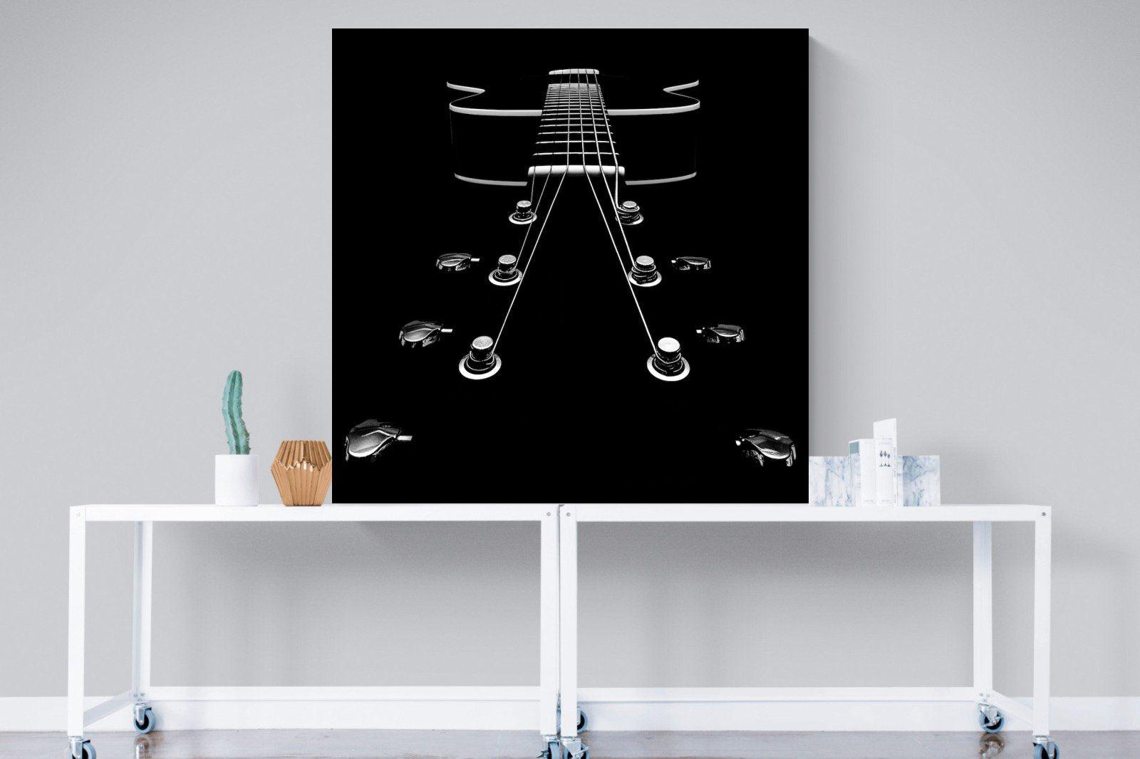 Guitar-Wall_Art-120 x 120cm-Mounted Canvas-No Frame-Pixalot