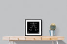 Guitar-Wall_Art-50 x 50cm-Framed Print-Black-Pixalot