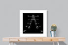 Guitar-Wall_Art-80 x 80cm-Framed Print-White-Pixalot
