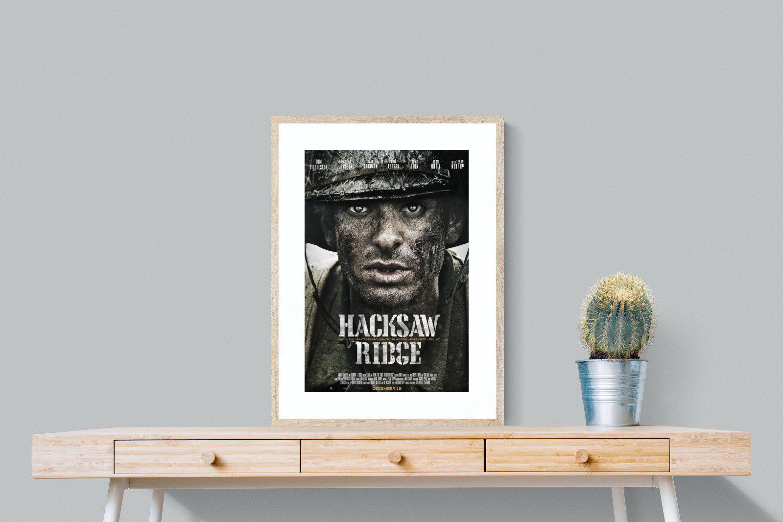 Hacksaw Ridge-Wall_Art-60 x 80cm-Framed Print-Wood-Pixalot