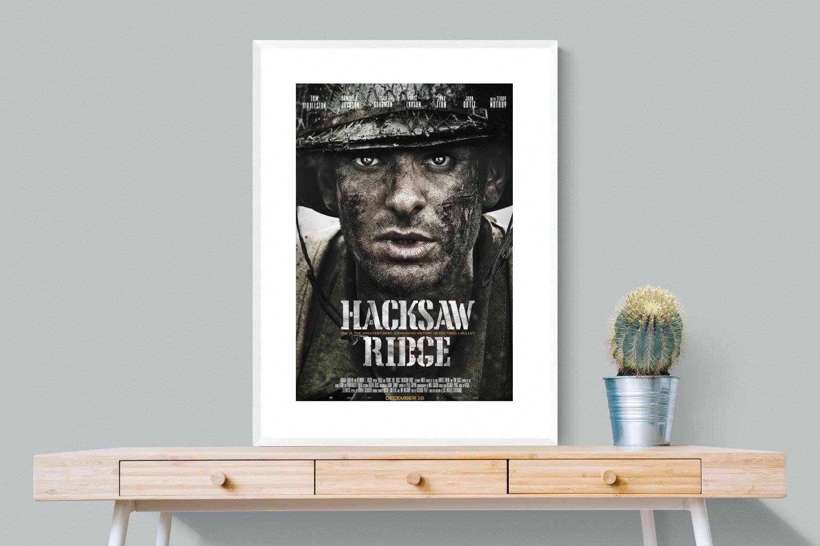 Hacksaw Ridge-Wall_Art-75 x 100cm-Framed Print-White-Pixalot