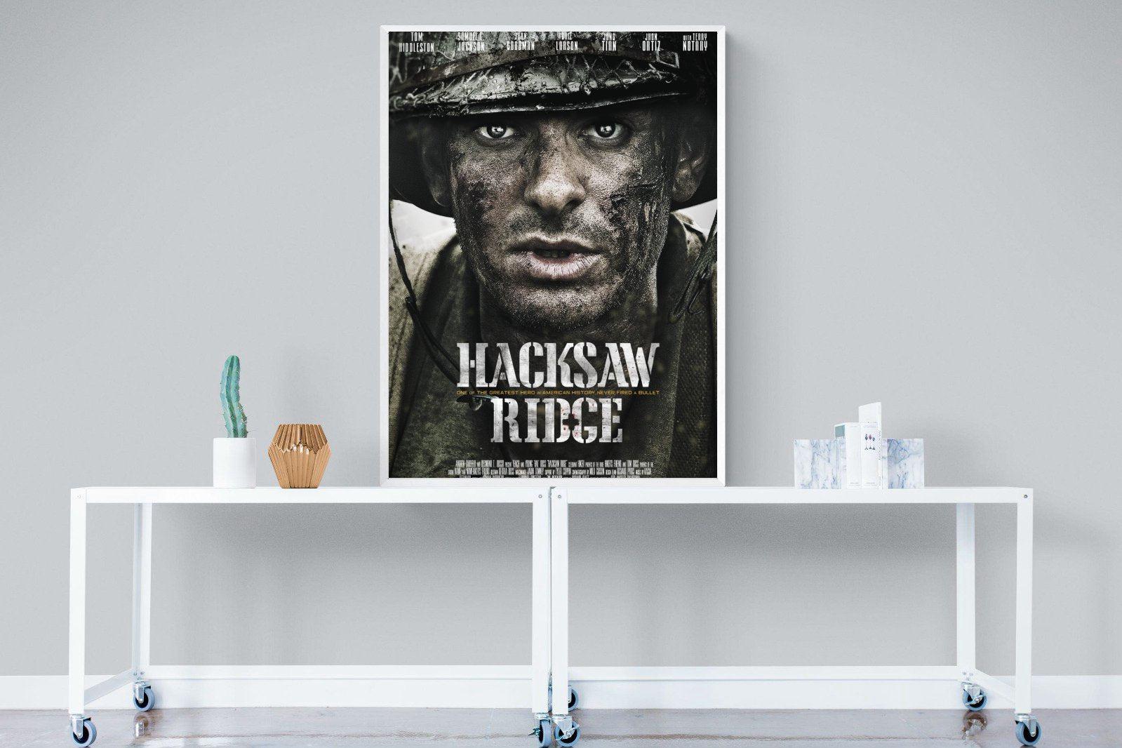 Hacksaw Ridge-Wall_Art-90 x 120cm-Mounted Canvas-White-Pixalot