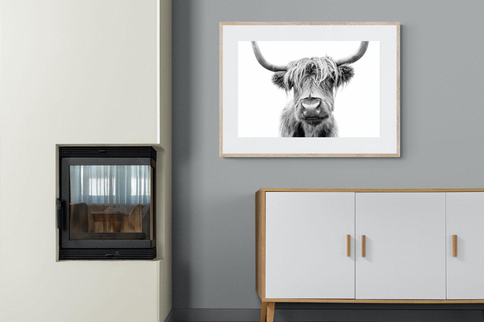 Hairy-Wall_Art-100 x 75cm-Framed Print-Wood-Pixalot