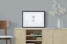 Hare-Wall_Art-60 x 45cm-Framed Print-Black-Pixalot