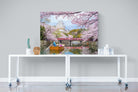 Himeji Castle-Wall_Art-120 x 90cm-Mounted Canvas-No Frame-Pixalot