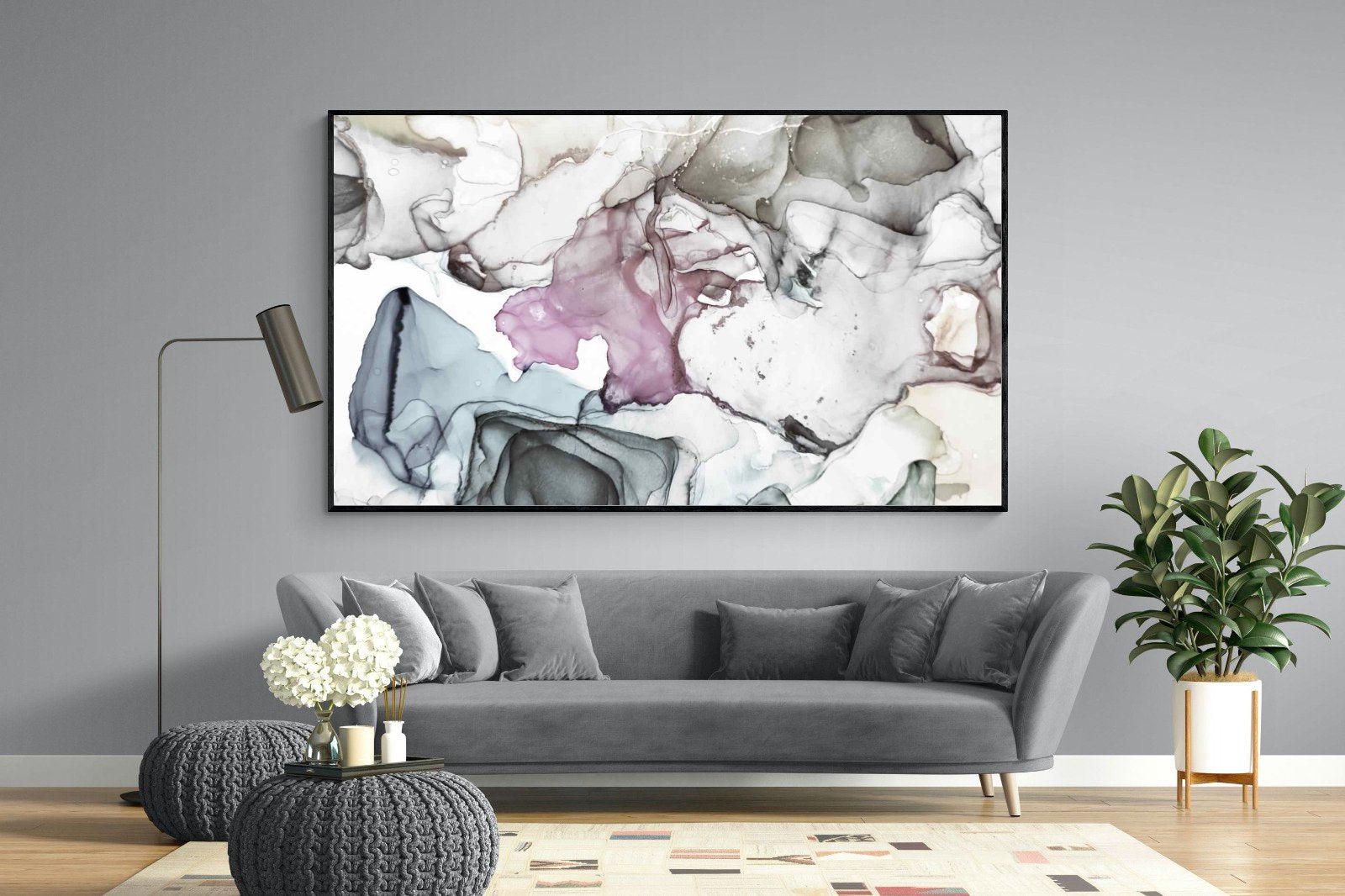 Hint-Wall_Art-220 x 130cm-Mounted Canvas-Black-Pixalot