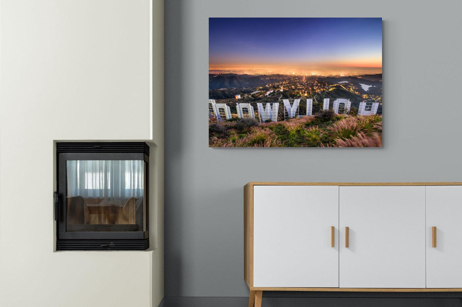 Hollywood-Wall_Art-100 x 75cm-Mounted Canvas-No Frame-Pixalot