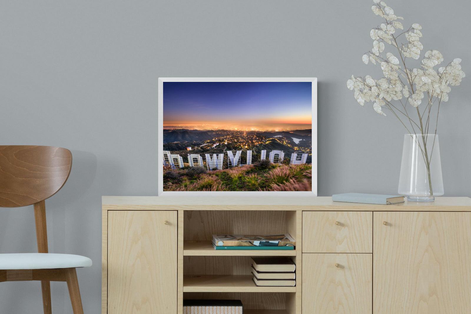 Hollywood-Wall_Art-60 x 45cm-Mounted Canvas-White-Pixalot