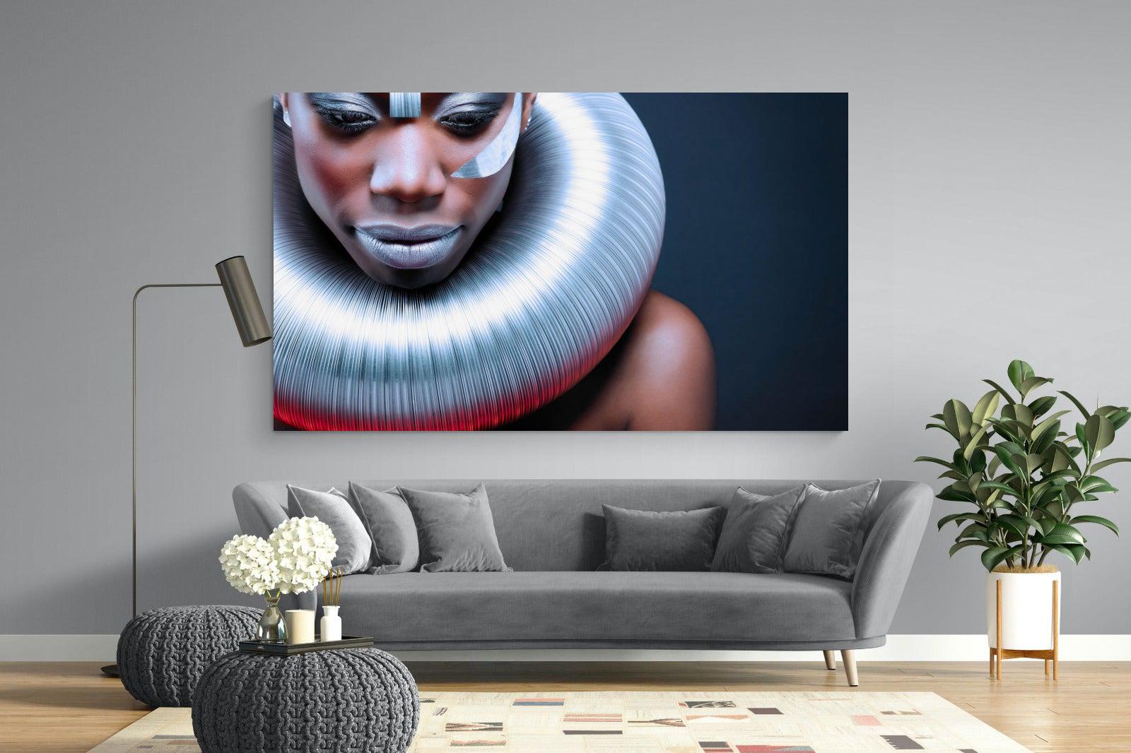 Ice Queen-Wall_Art-220 x 130cm-Mounted Canvas-No Frame-Pixalot