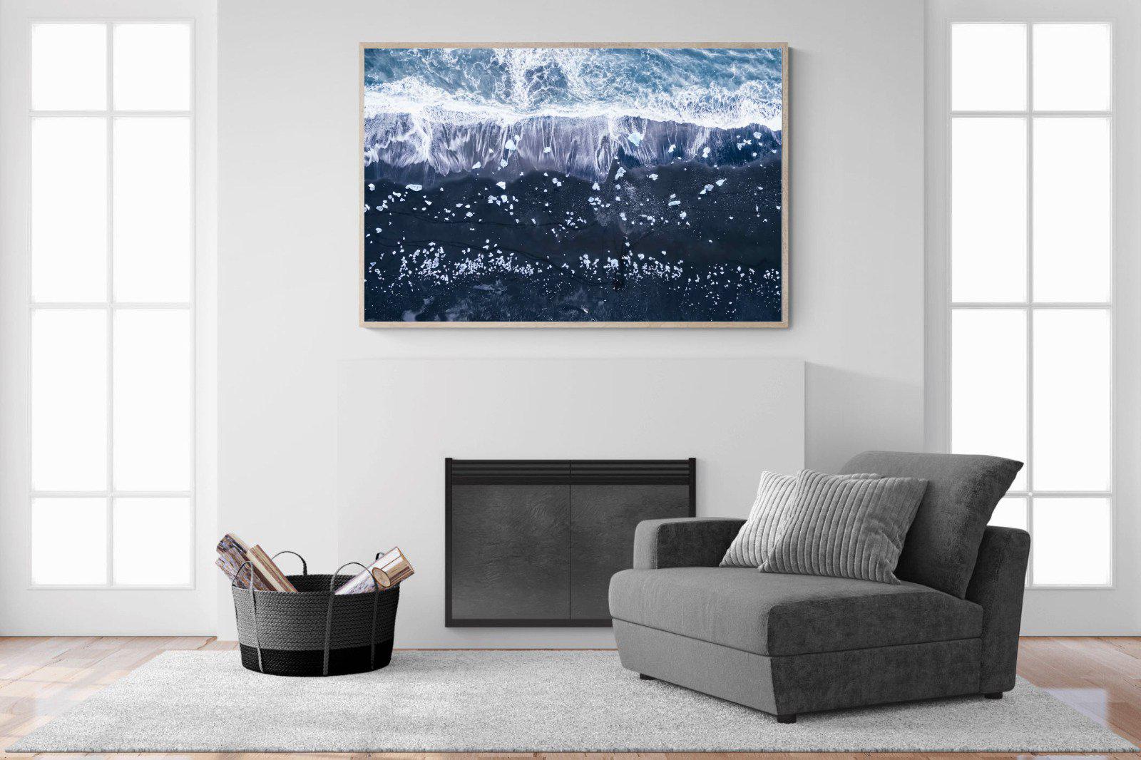 Iceland-Wall_Art-150 x 100cm-Mounted Canvas-Wood-Pixalot