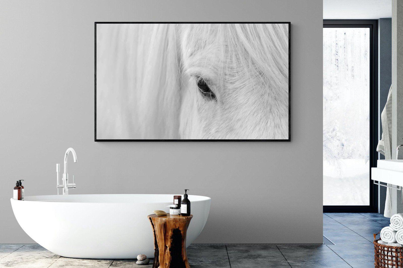 Icelandic Whisper-Wall_Art-180 x 110cm-Mounted Canvas-Black-Pixalot