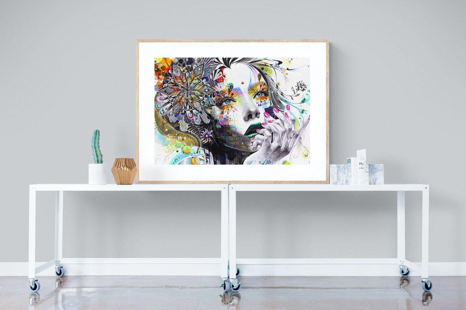 Imagination-Wall_Art-120 x 90cm-Framed Print-Wood-Pixalot