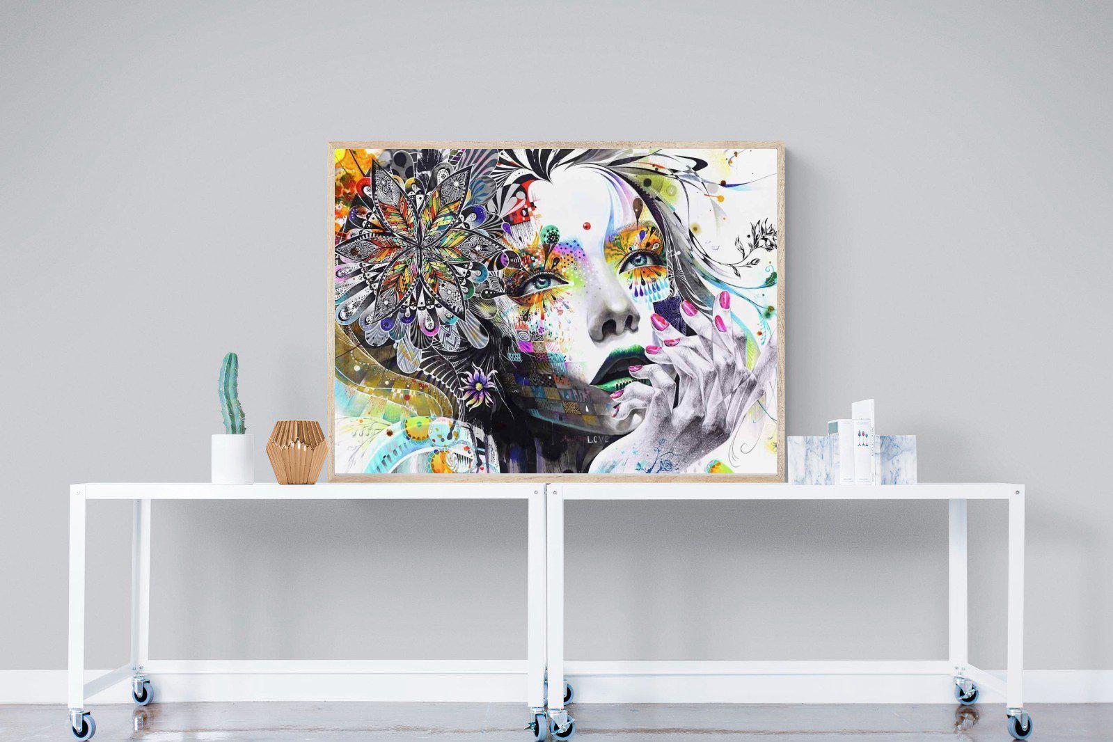 Imagination-Wall_Art-120 x 90cm-Mounted Canvas-Wood-Pixalot