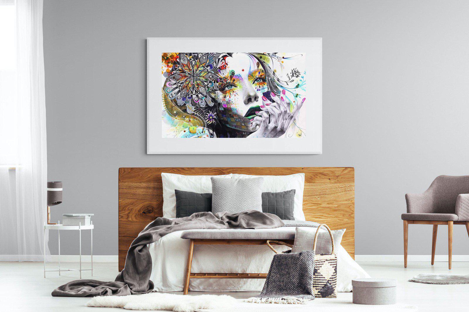 Imagination-Wall_Art-150 x 100cm-Framed Print-White-Pixalot